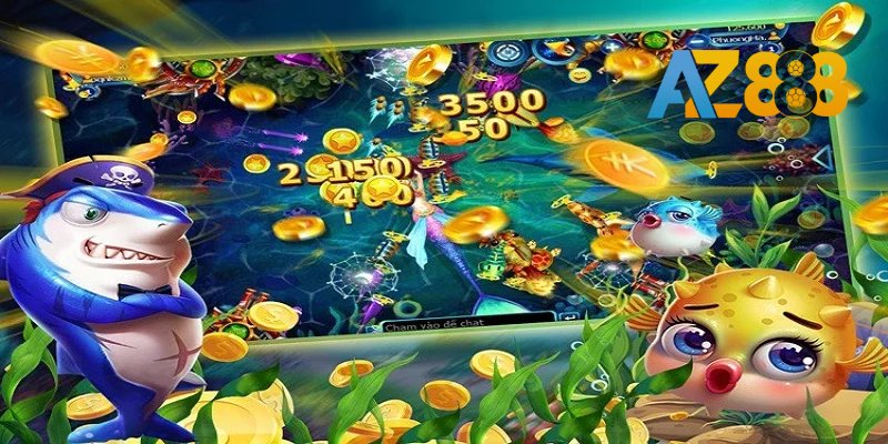 Bắn thủy quái với liên hoàn đạn tại AZ888
